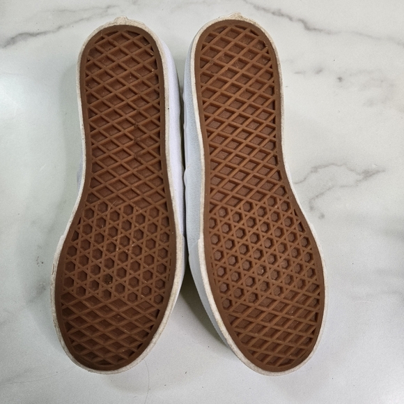 Vans Classic Slip-On Yellow Size 7.5 Sneakers Shoes Canvas - Picture 5 of 7